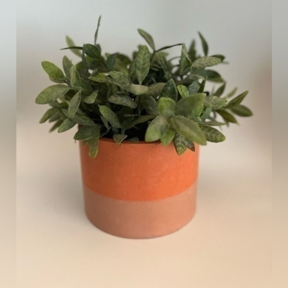 PRETTY SOLID - TWENTYNINE PALMS concrete planter handmade w/ natural pigments 6” - Picture 1 of 3